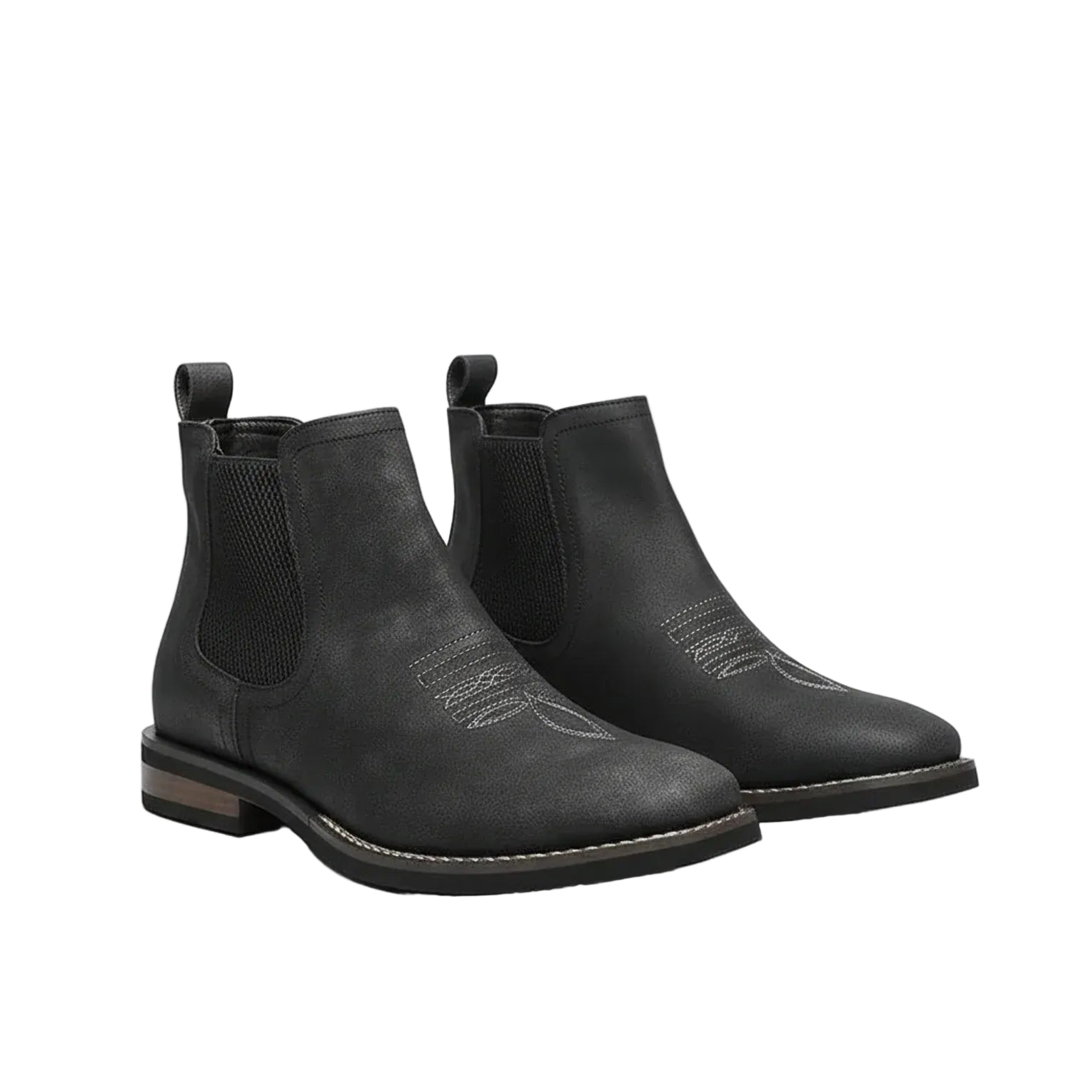 Men’s Elastic Side Ankle Boots