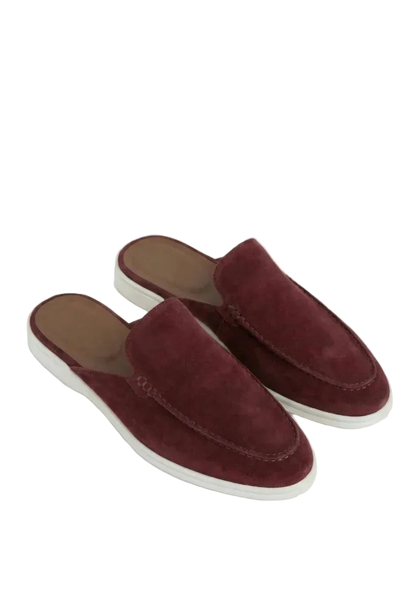 Men’s Flat Sole Mule Loafers