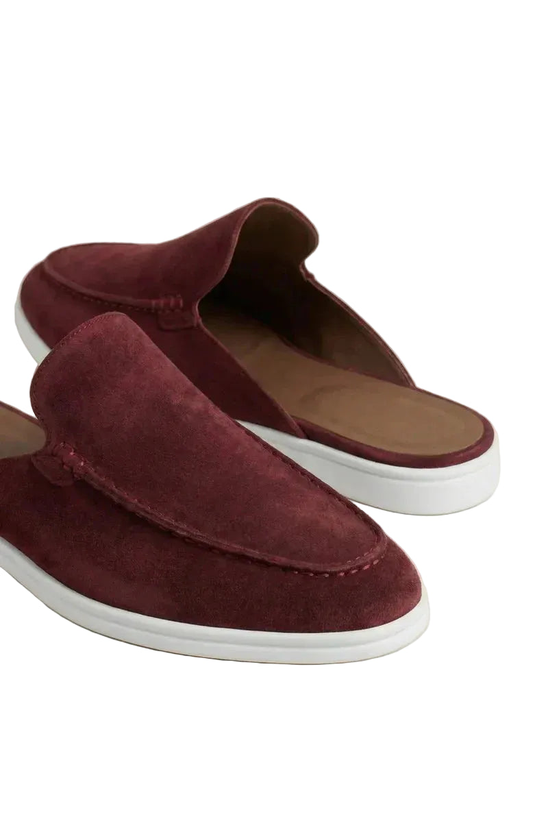 Men’s Flat Sole Mule Loafers