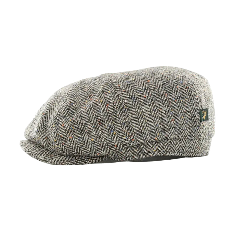 Men’s Fleck Pattern Flat Cap