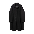 Men’s Four-Button Long Coat