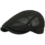 Men’s Full Mesh Crown Flat Cap