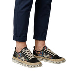 Men’s Geometric Panel Sneakers