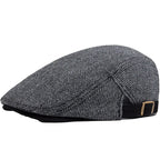 Men’s Herringbone Flat Cap