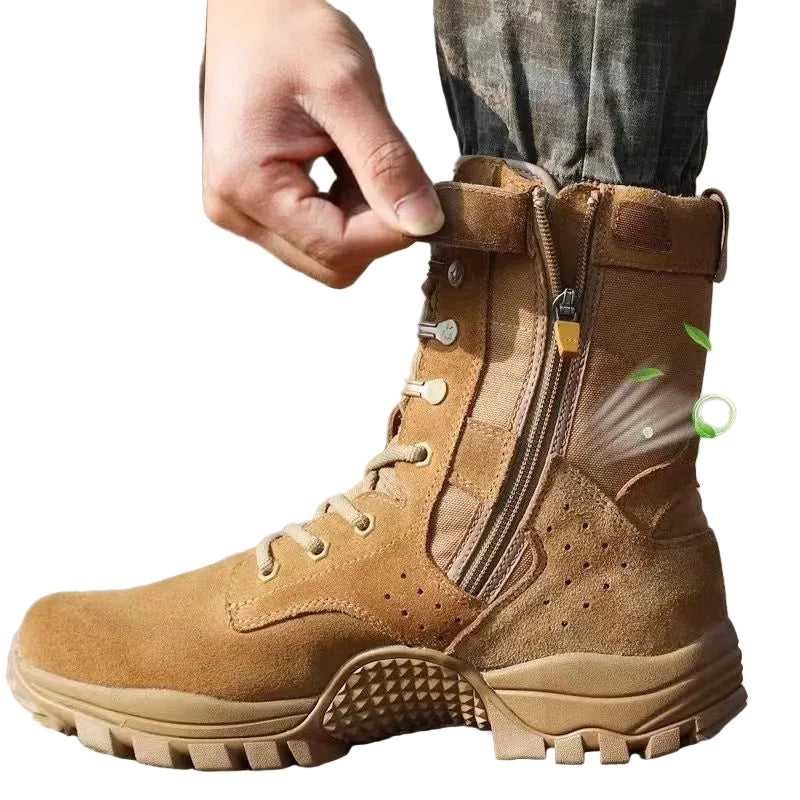 Men’s High-Shaft Lace-Up Boots