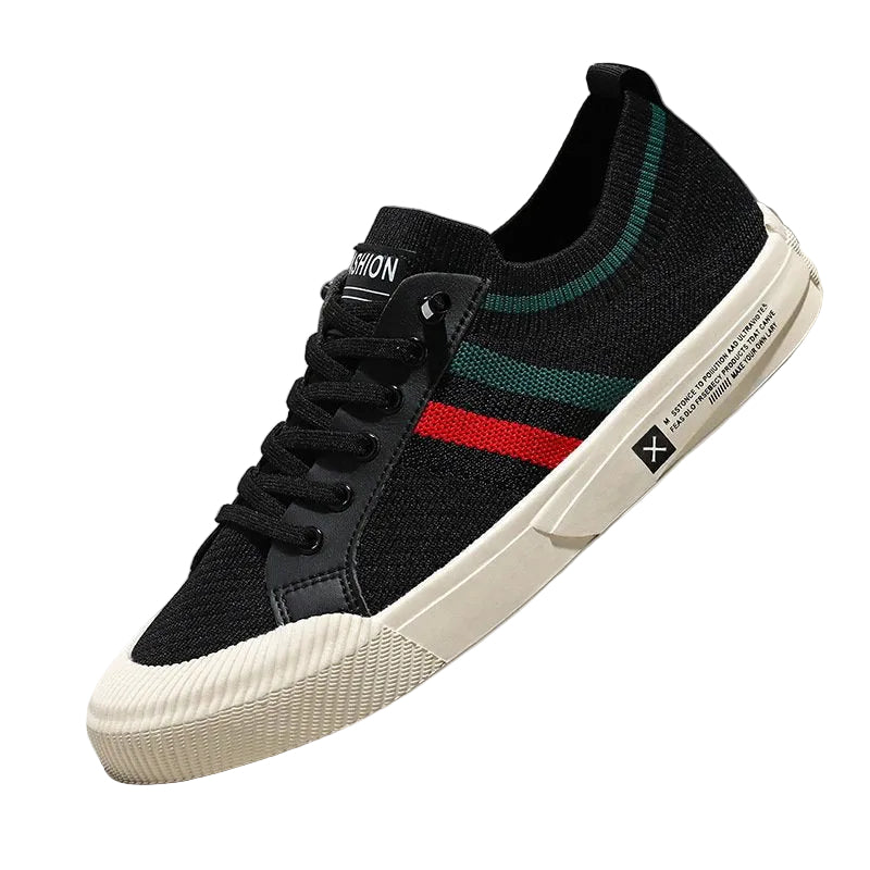 Men’s Knit Lace-Up Sneakers