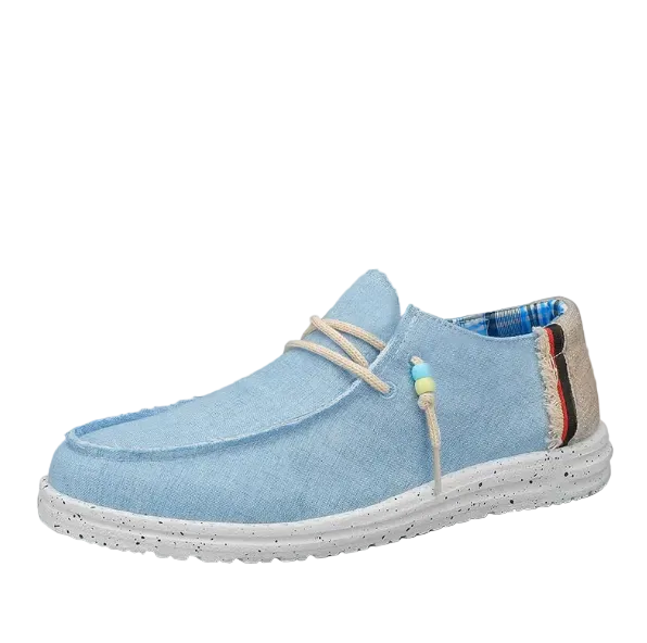 Men’s Lace-Up Moc Toe Loafers