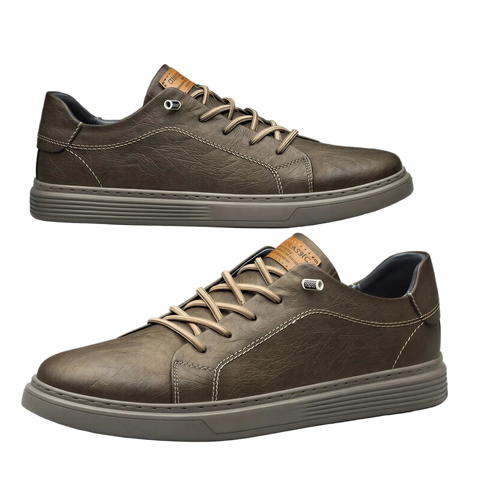 Men’s Lace-Up Panel Casual Shoes