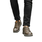 Men’s Lace-Up Panel Casual Shoes