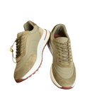 Men’s Long Lace Panel Sneakers