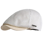 Men’s Loop Pattern Flat Cap
