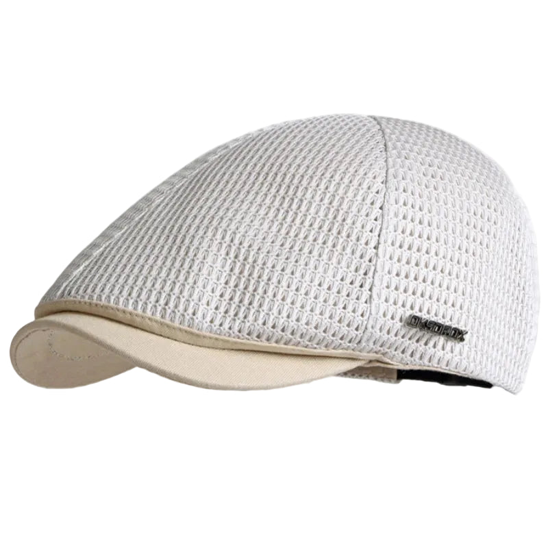 Men’s Loop Pattern Flat Cap