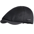 Men’s Loop Pattern Flat Cap