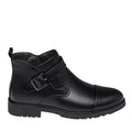 Men’s Low Heel Strap Boots