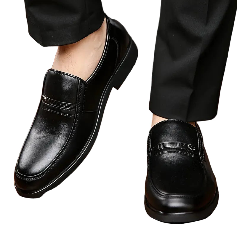 Men’s Metal Accent Loafers
