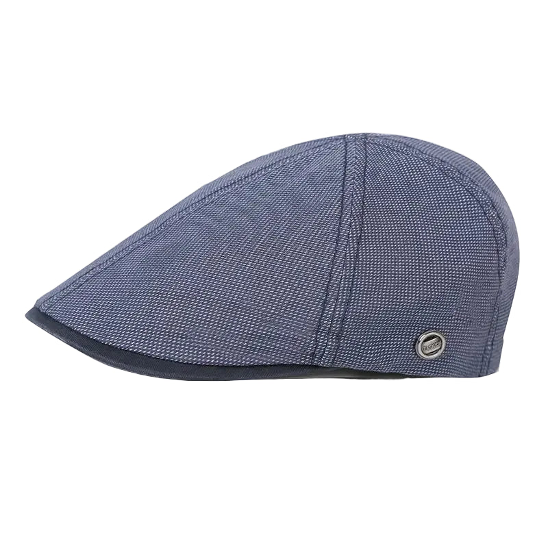 Men’s Micro-Dot Flat Cap