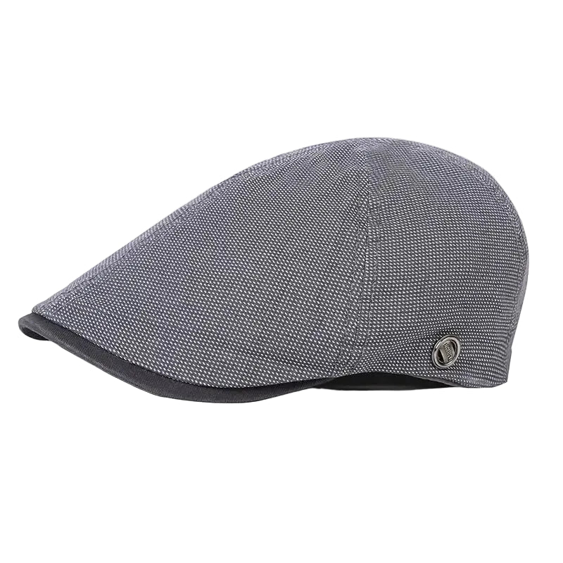 Men’s Micro-Dot Flat Cap
