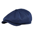 Men’s Paneled Brim Flat Cap