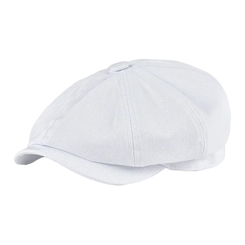 Men’s Paneled Brim Flat Cap