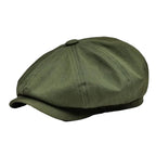 Men’s Paneled Brim Flat Cap