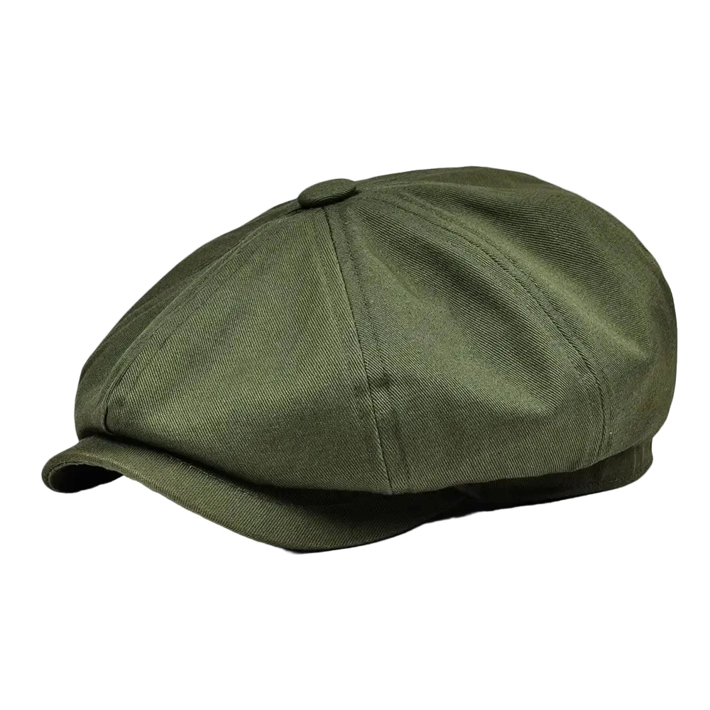 Men’s Paneled Brim Flat Cap