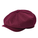 Men’s Paneled Brim Flat Cap