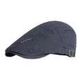 Men’s Parallel Stitch Flat Cap