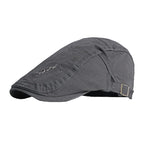Men’s Parallel Stitch Flat Cap