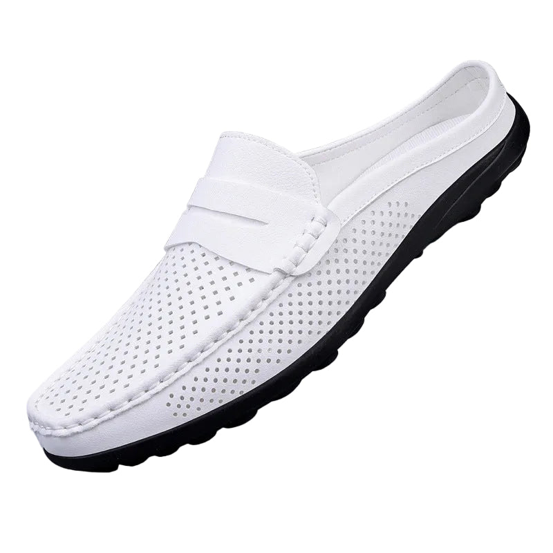Men’s Penny Strap Mule Loafers