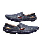 Men’s Perforated Cutout Loafers