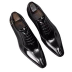 Men’s Perforated Side-Strip Dress Shoes