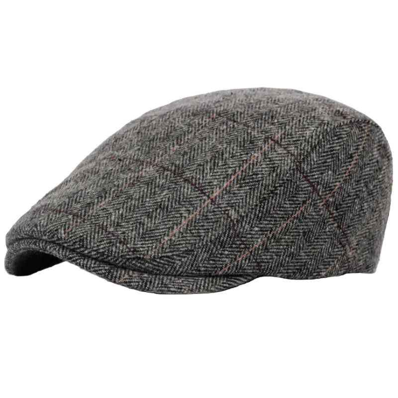 Men’s Pinstripe Herringbone Cap