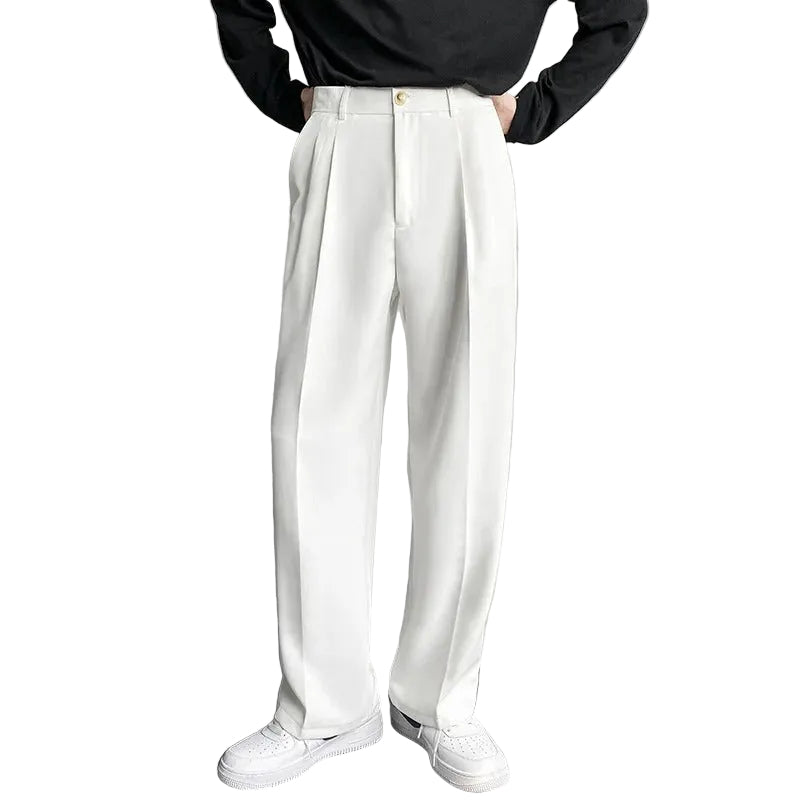 Men’s Pleated Front Trousers