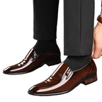 Men’s Pleated Vamp Dress Shoes