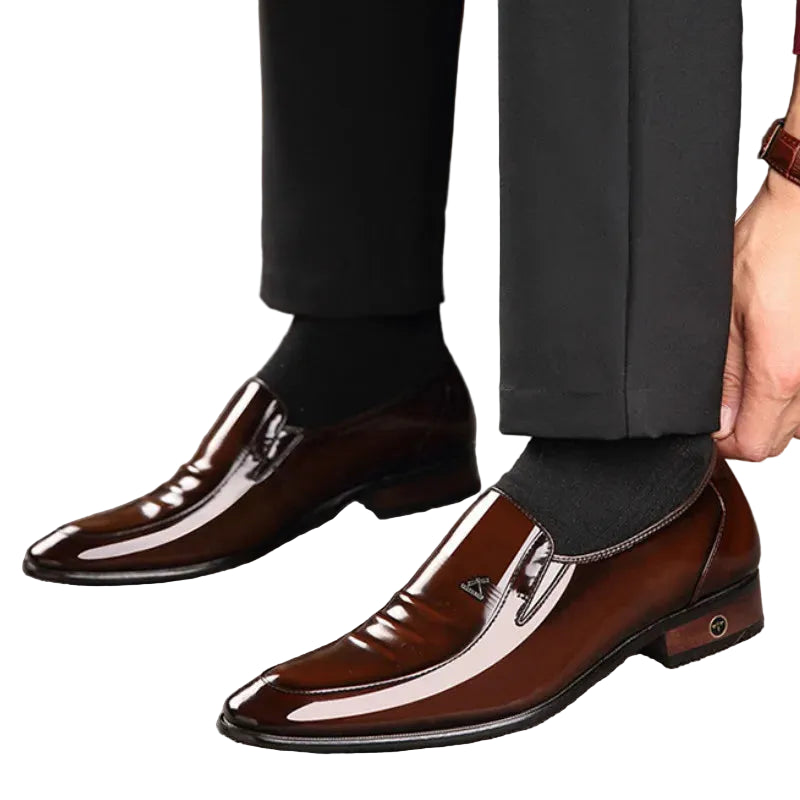 Men’s Pleated Vamp Dress Shoes