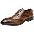 Men’s Pointed Derby Dress Shoes