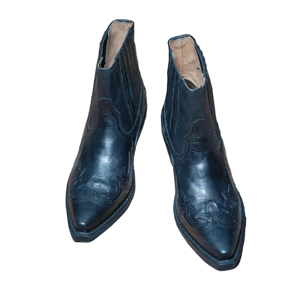 Men’s Pointed Toe Pull-On Boots