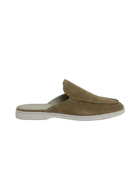 Men’s Round Toe Mule Loafers