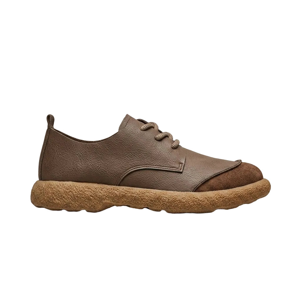 Men’s Rounded Toe Overlay Sneakers