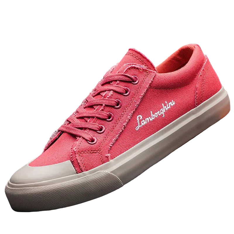 Men’s Script Panel Low-Top
