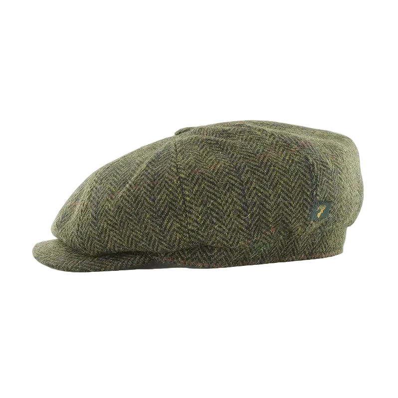 Men’s Short Brim Flat Cap