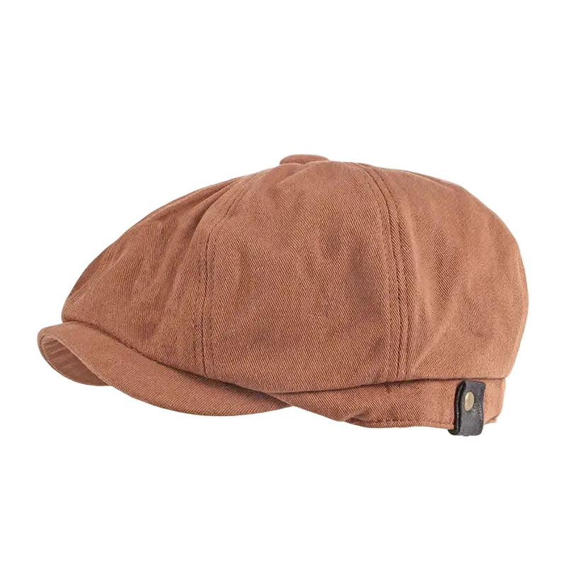 Men’s Short Brim Newsboy Cap
