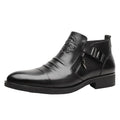 Men’s Side Buckle Ankle Boots