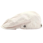 Men’s Side Button Flat Cap