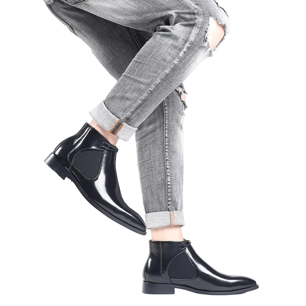 Men’s Side Insert Tie Boots