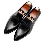 Men’s Slotted Vamp Dress Shoes