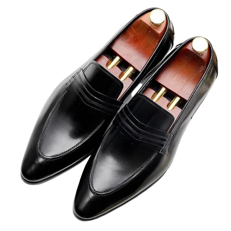 Men’s Slotted Vamp Dress Shoes