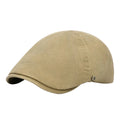 Men’s Solid Tone Flat Cap