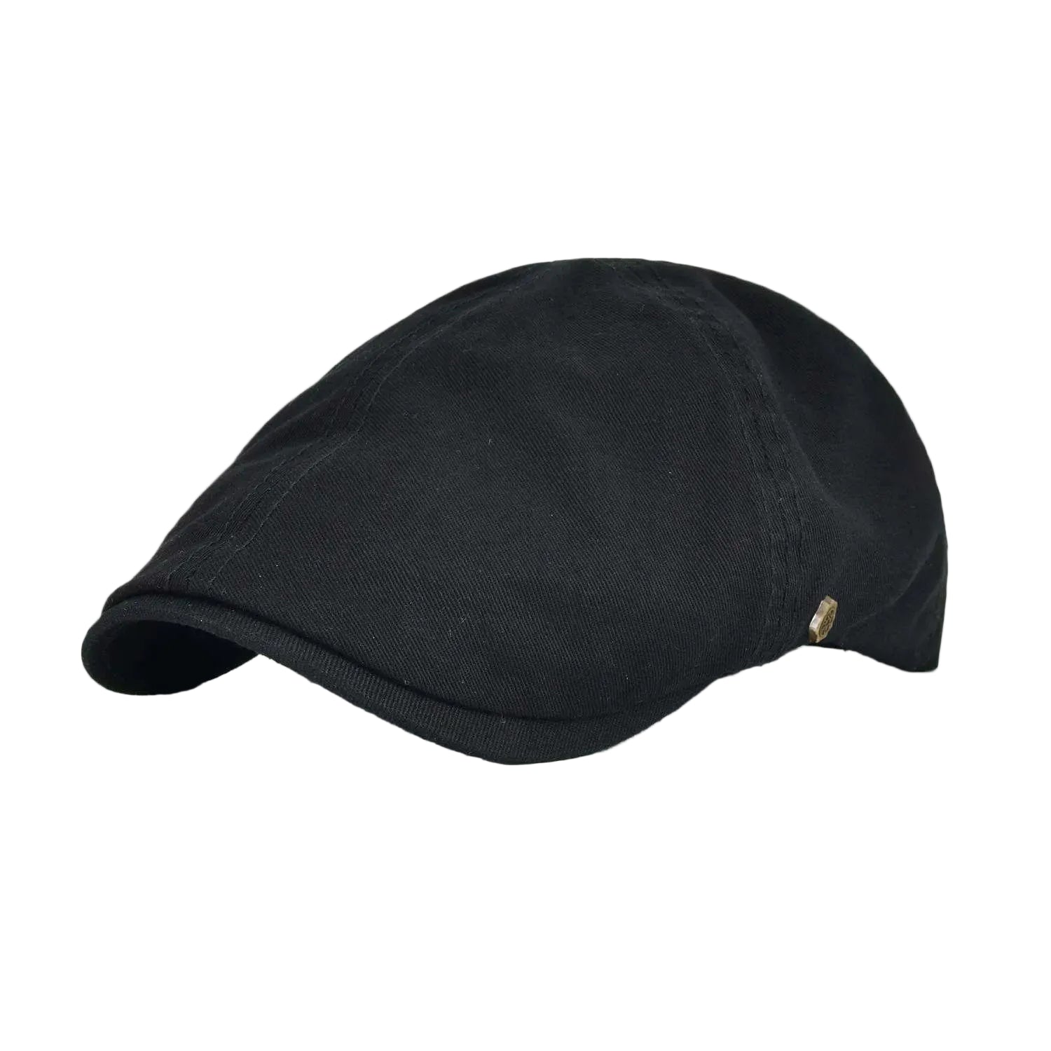 Men’s Solid Tone Flat Cap