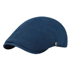 Men’s Solid Tone Flat Cap